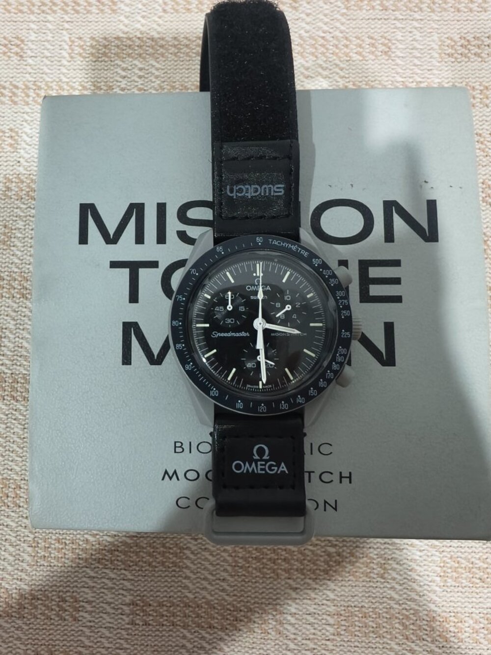 Swatch X Omega Bioceramic Moonswatch Mission To Moon Watch